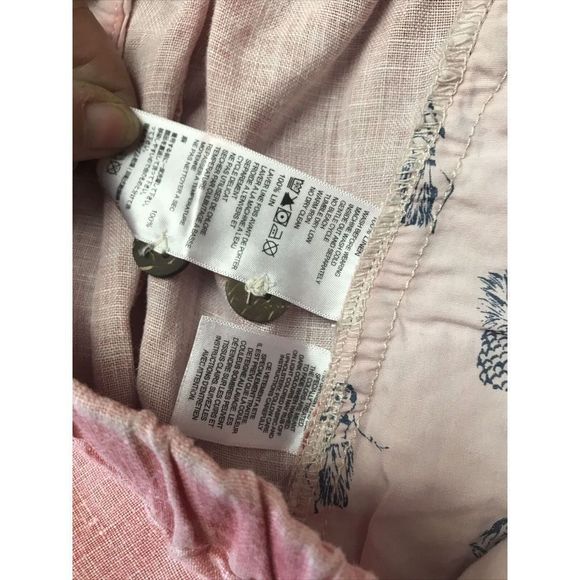 Tommy Bahama Relax Red Men XXL Linen Cargo Shorts 9” Inseam Stretch 38” Waist - Picture 10 of 12